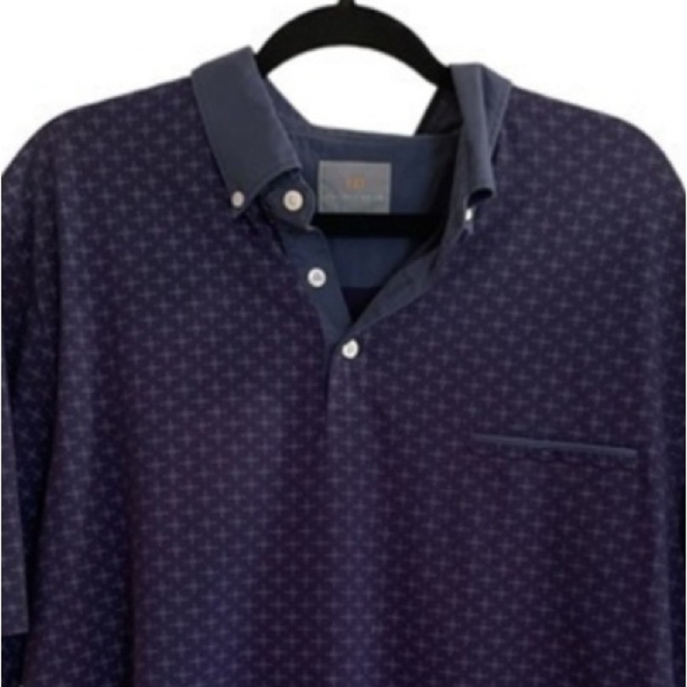 Men’s Thomas Dean cotton polo shirt xlg